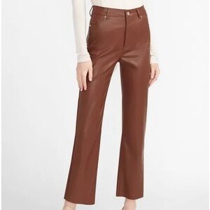 Express faux leather pants